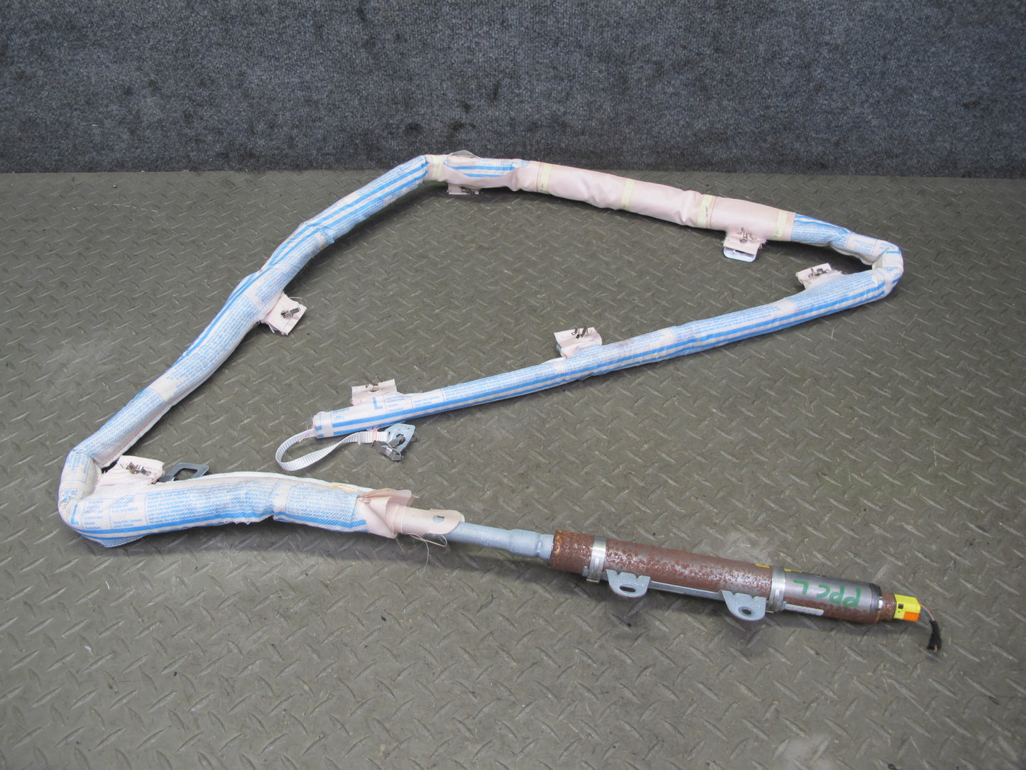 11-18 PORSCHE CAYENNE LEFT DRIVER SIDE ROOF SRS AIRBAG 7P5880741C OEM