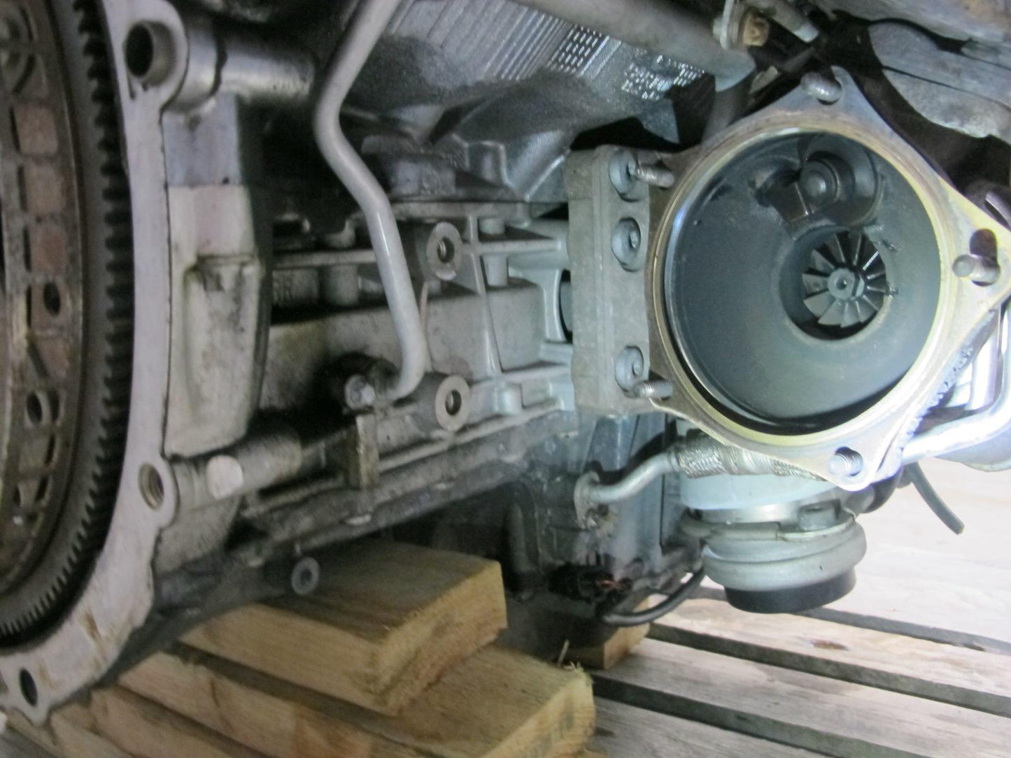 11-14 Porsche Cayenne 958 4.8L Turbo V8 M48.52 AWD Complete Engine Motor 123K