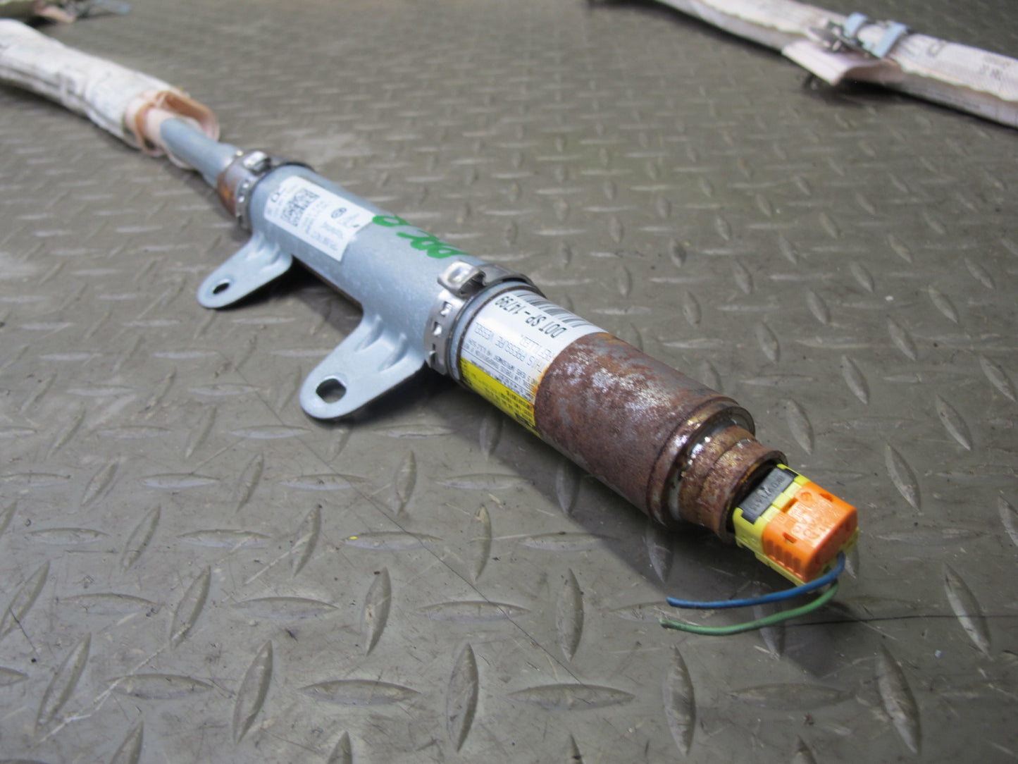 11-18 PORSCHE CAYENNE RIGHT PASSENGER SIDE ROOF SRS AIRBAG 7P5880742C OEM