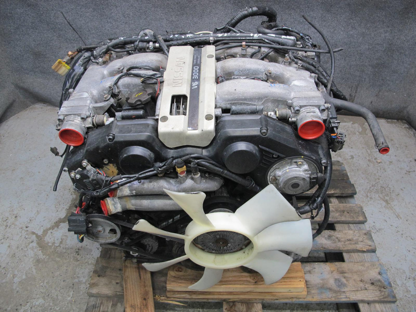 90-93 Nissan Z32 300ZX 3.0 VG30D VIN R 4TH Digit NON Turbo Complete Engine Motor