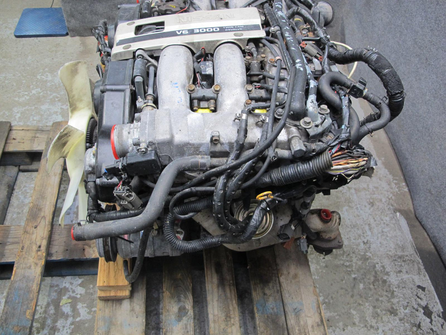 90-93 Nissan Z32 300ZX 3.0 VG30D VIN R 4TH Digit NON Turbo Complete Engine Motor