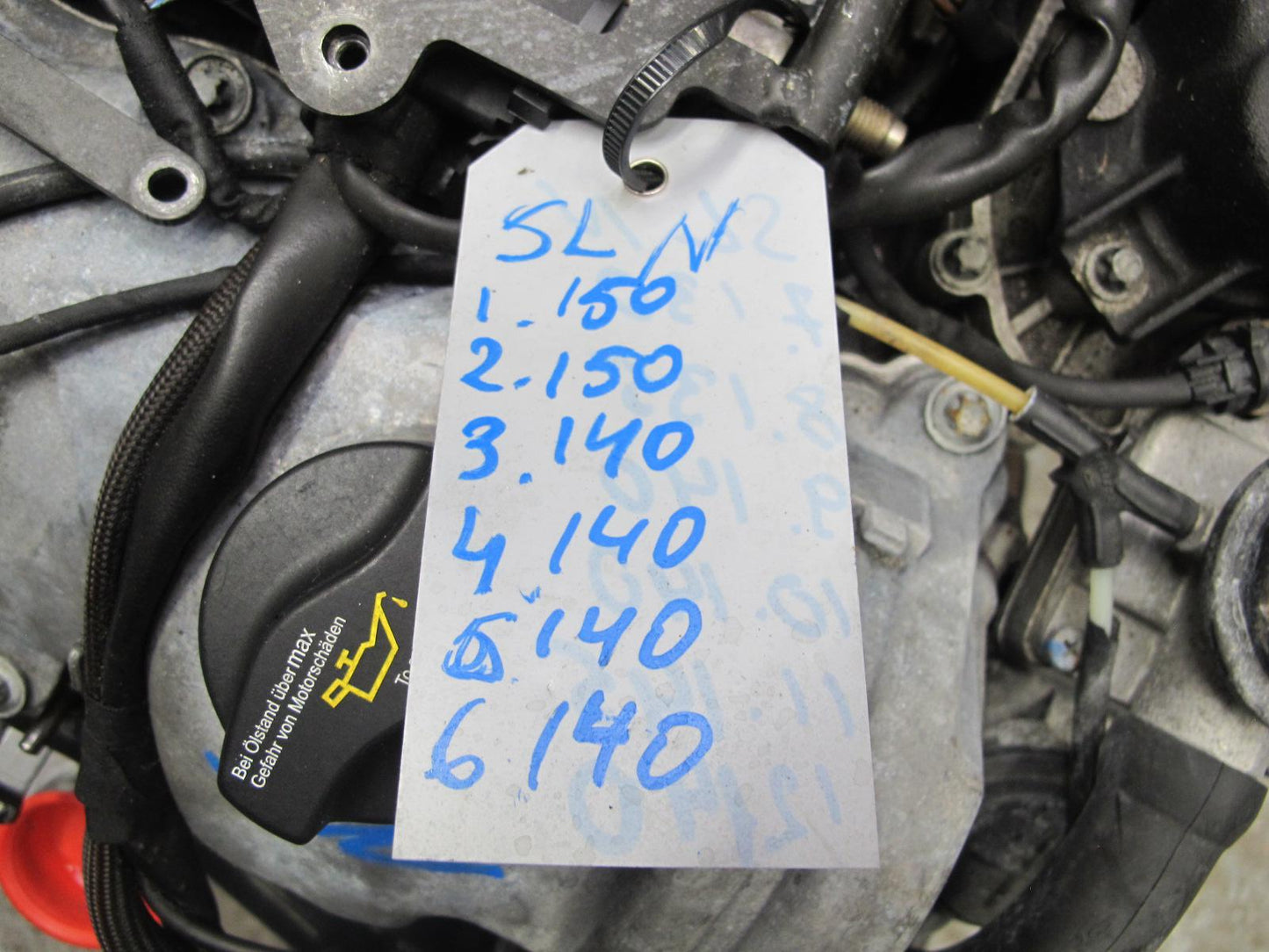 03-06 Mercedes R230 SL600 5.5L 275.951 M275 Engine Motor w Turbos 84k Miles