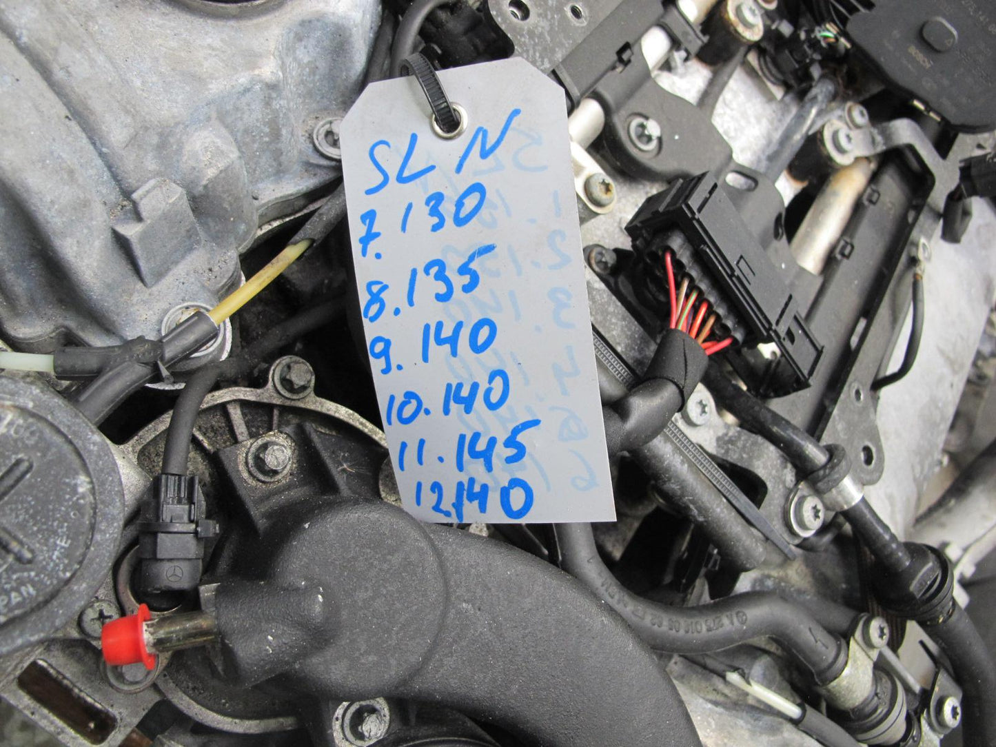 03-06 Mercedes R230 SL600 5.5L 275.951 M275 Engine Motor w Turbos 84k Miles