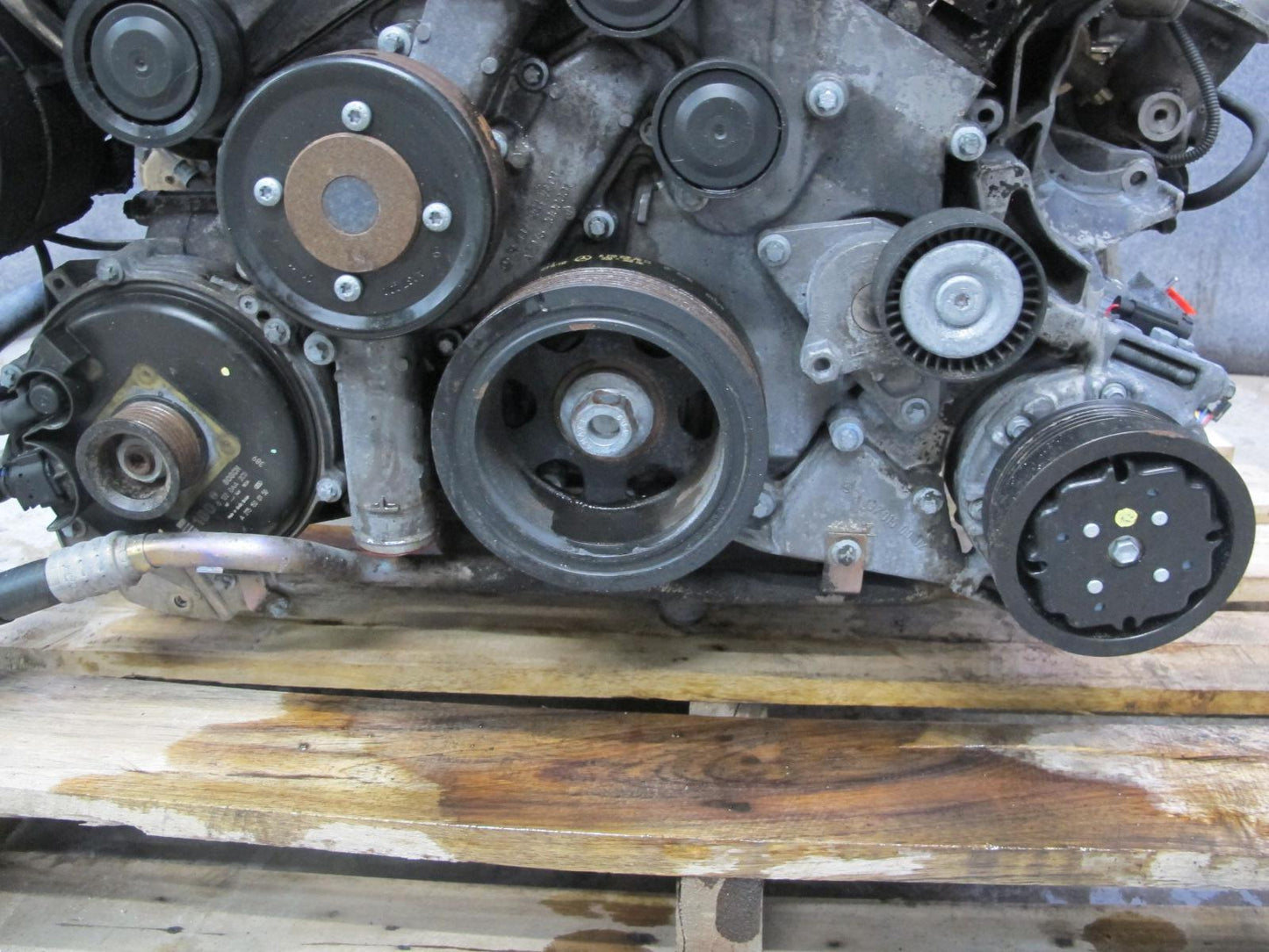 03-06 Mercedes R230 SL600 5.5L 275.951 M275 Engine Motor w Turbos 84k Miles