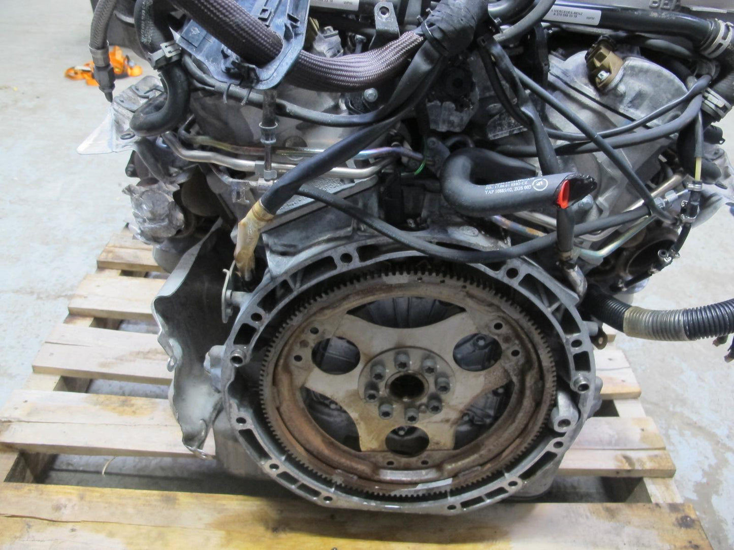 03-06 Mercedes R230 SL600 5.5L 275.951 M275 Engine Motor w Turbos 84k Miles