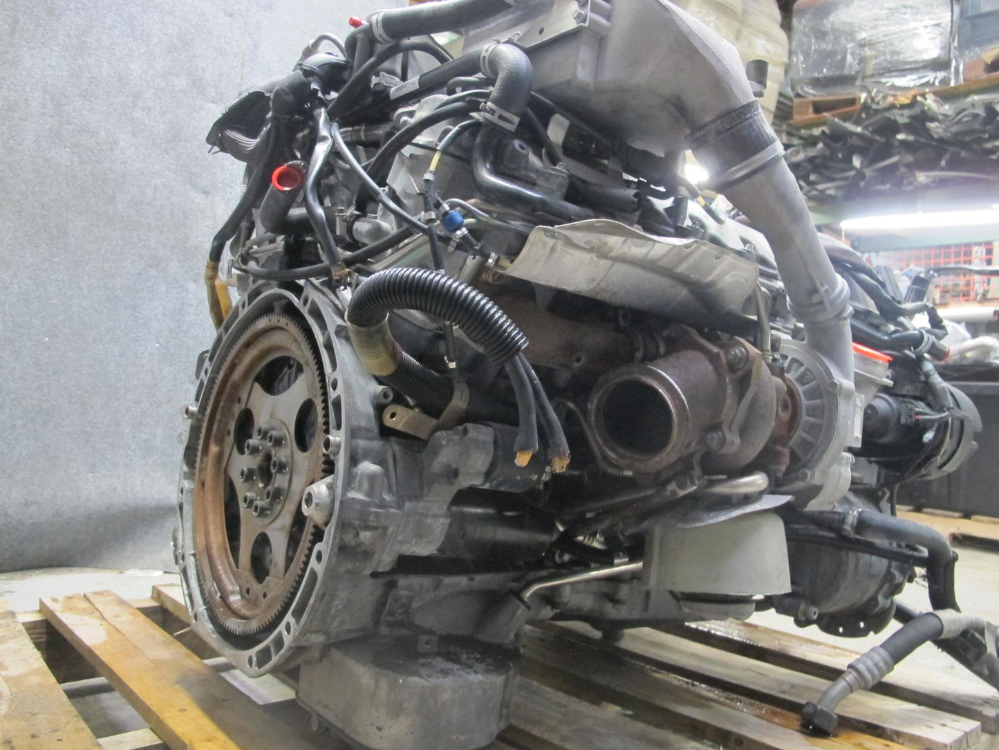 03-06 Mercedes R230 SL600 5.5L 275.951 M275 Engine Motor w Turbos 84k Miles