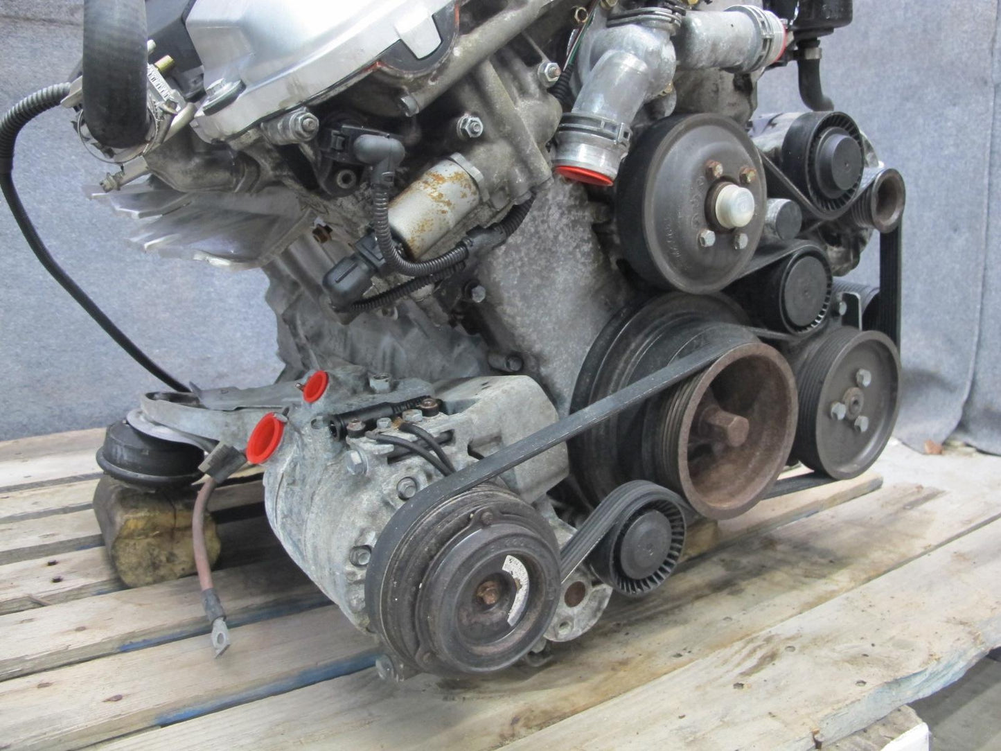 01-02 BMW E46 330ci 3.0L M54 M54B30 RWD Complete Engine Motor 124K Miles OEM