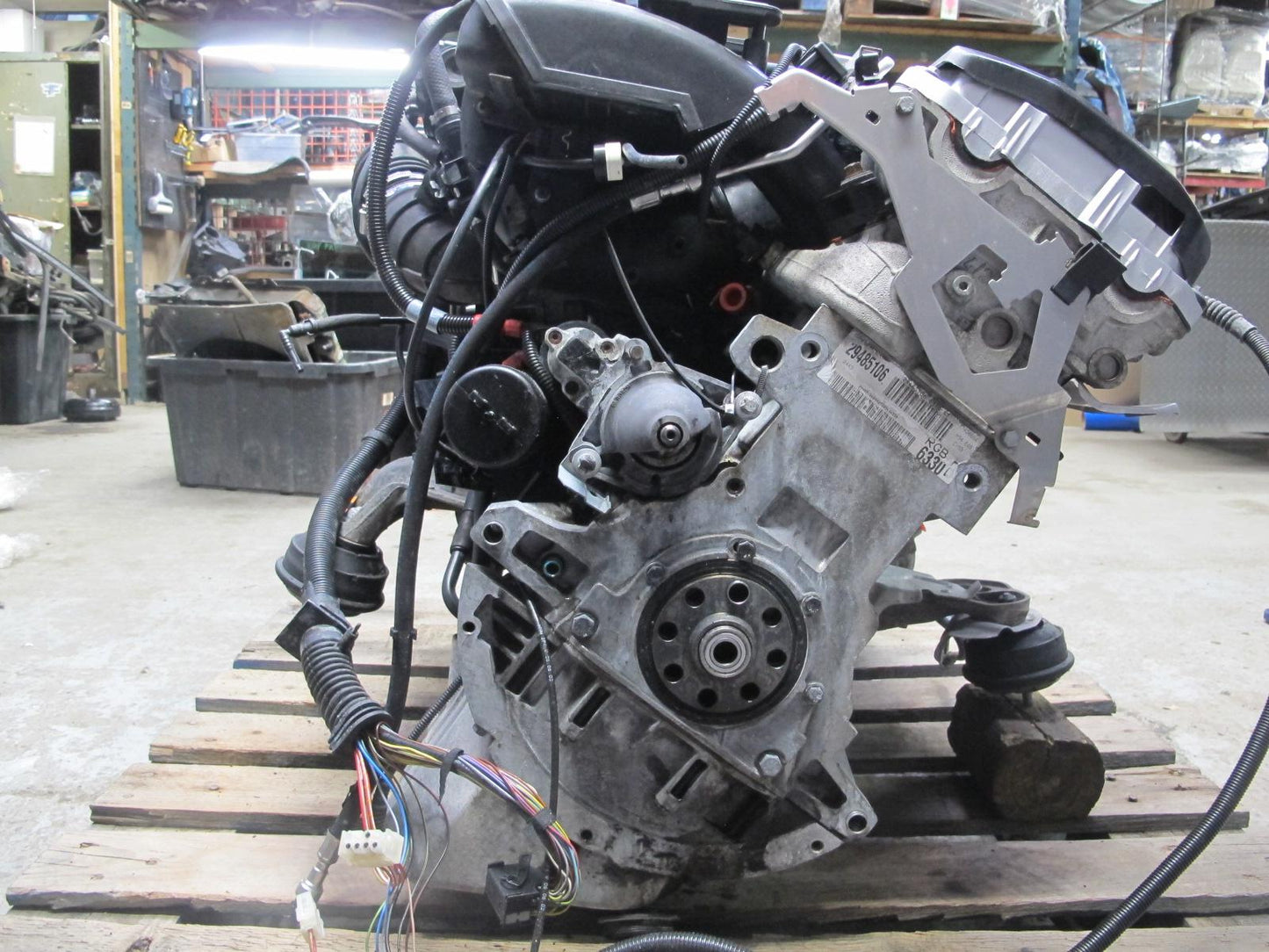 01-02 BMW E46 330ci 3.0L M54 M54B30 RWD Complete Engine Motor 124K Miles OEM