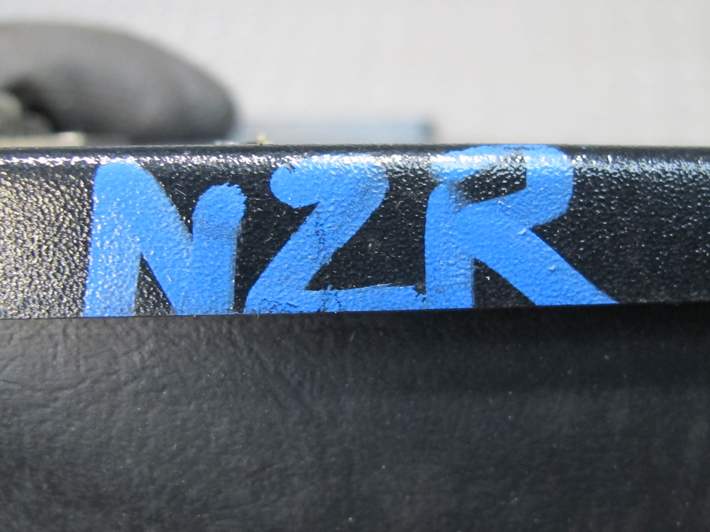 77-78 Datsun S30 280Z Center Console Leather Armrest Lid Cover Black OEM