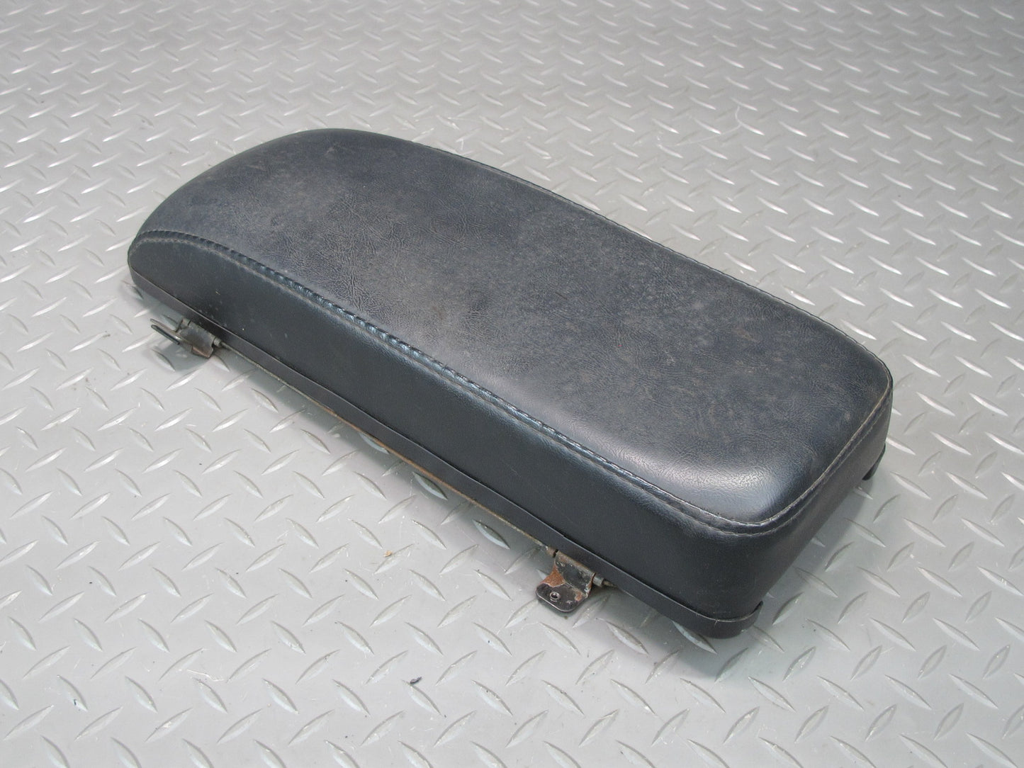 77-78 Datsun S30 280Z Center Console Leather Armrest Lid Cover Black OEM