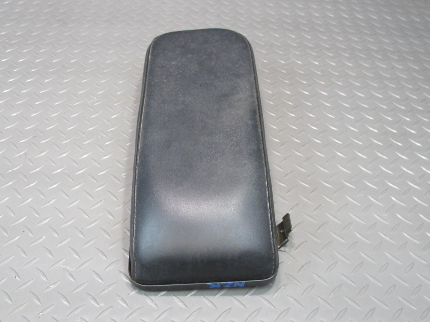 77-78 Datsun S30 280Z Center Console Leather Armrest Lid Cover Black OEM