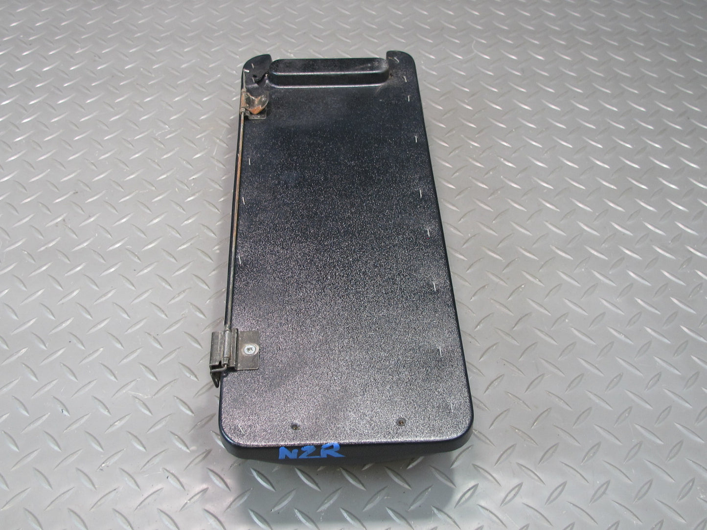 77-78 Datsun S30 280Z Center Console Leather Armrest Lid Cover Black OEM