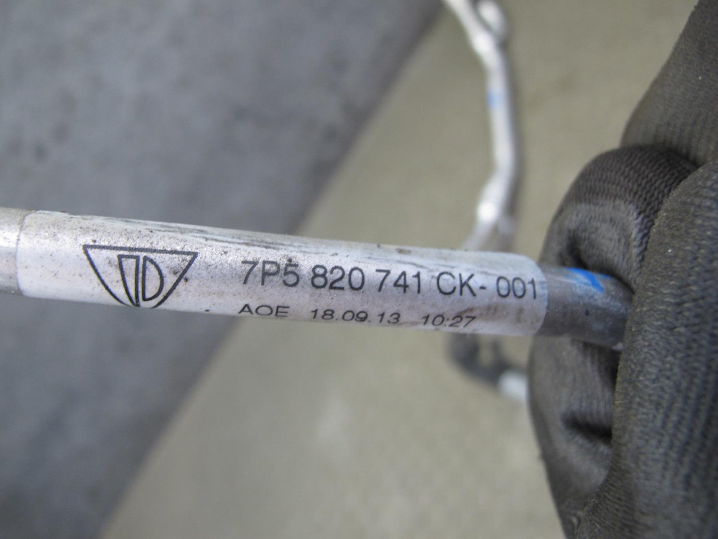 2011-2018 Porsche Cayenne 958 4.8L A/C Air Conditioning Line Pipe Hose Tube Set