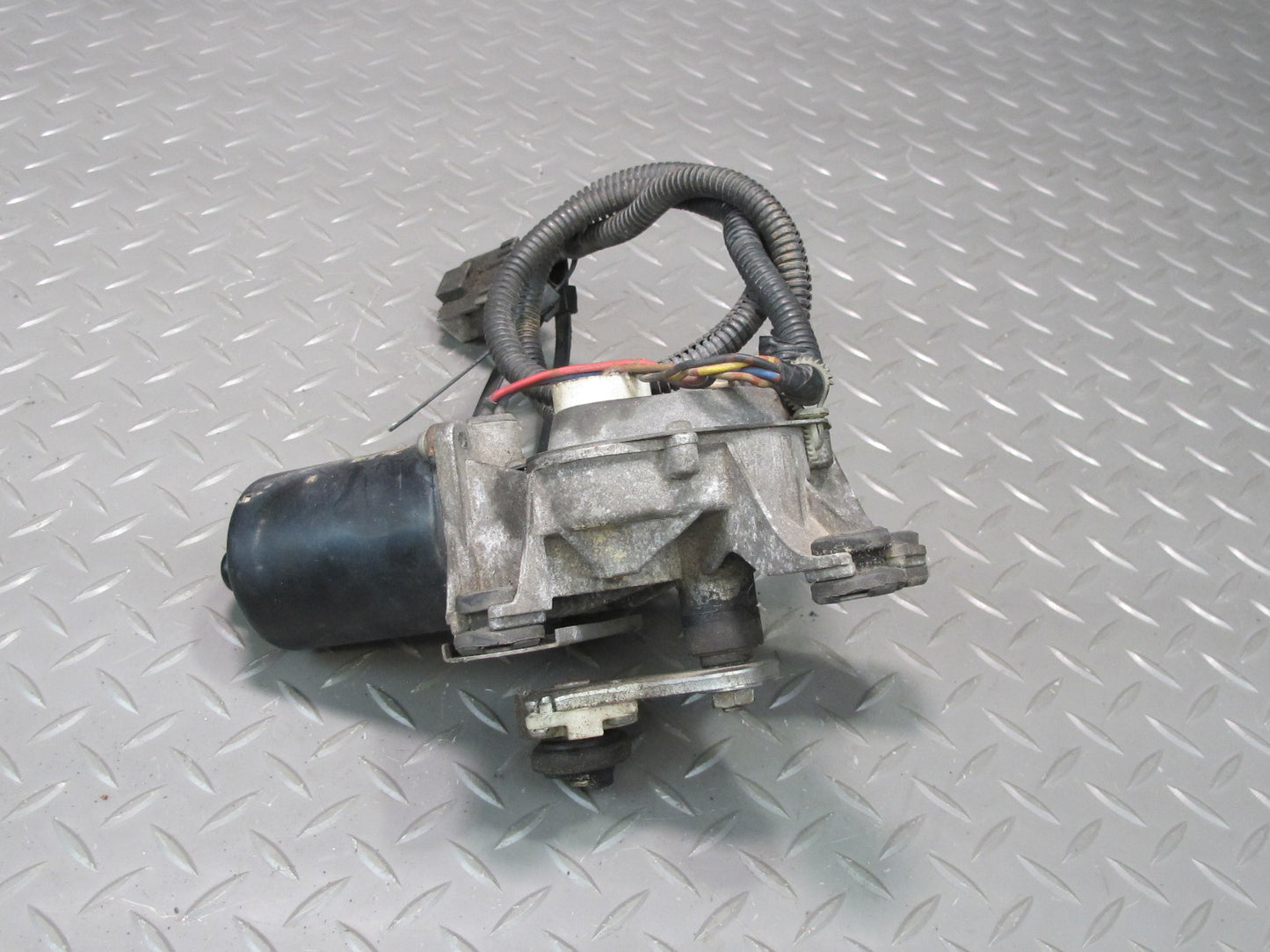 90-96 Nissan Z32 300ZX 2+2 Windshield Wiper Transmission Linkage w Motor OEM