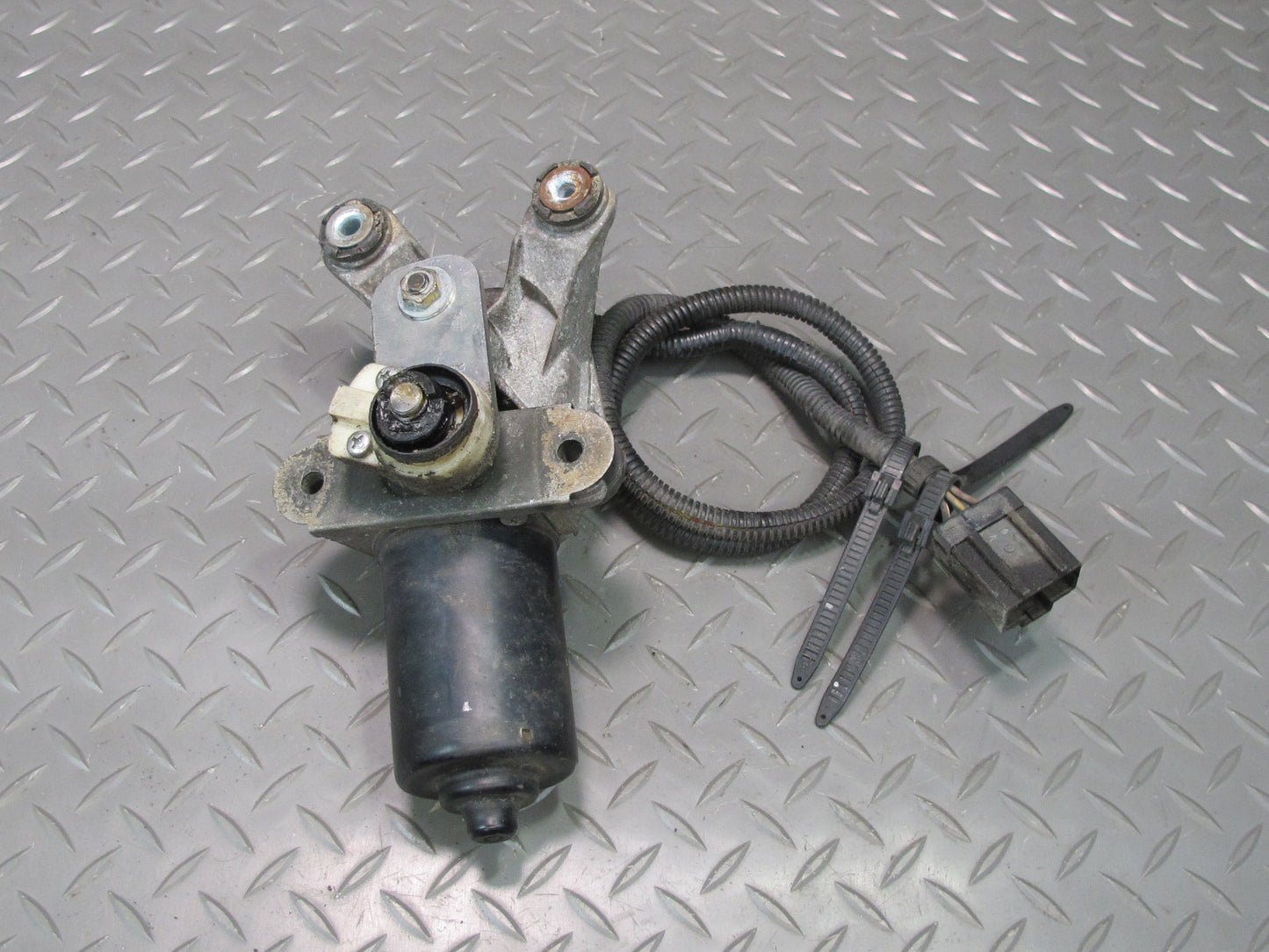 90-96 Nissan Z32 300ZX 2+2 Windshield Wiper Transmission Linkage w Motor OEM