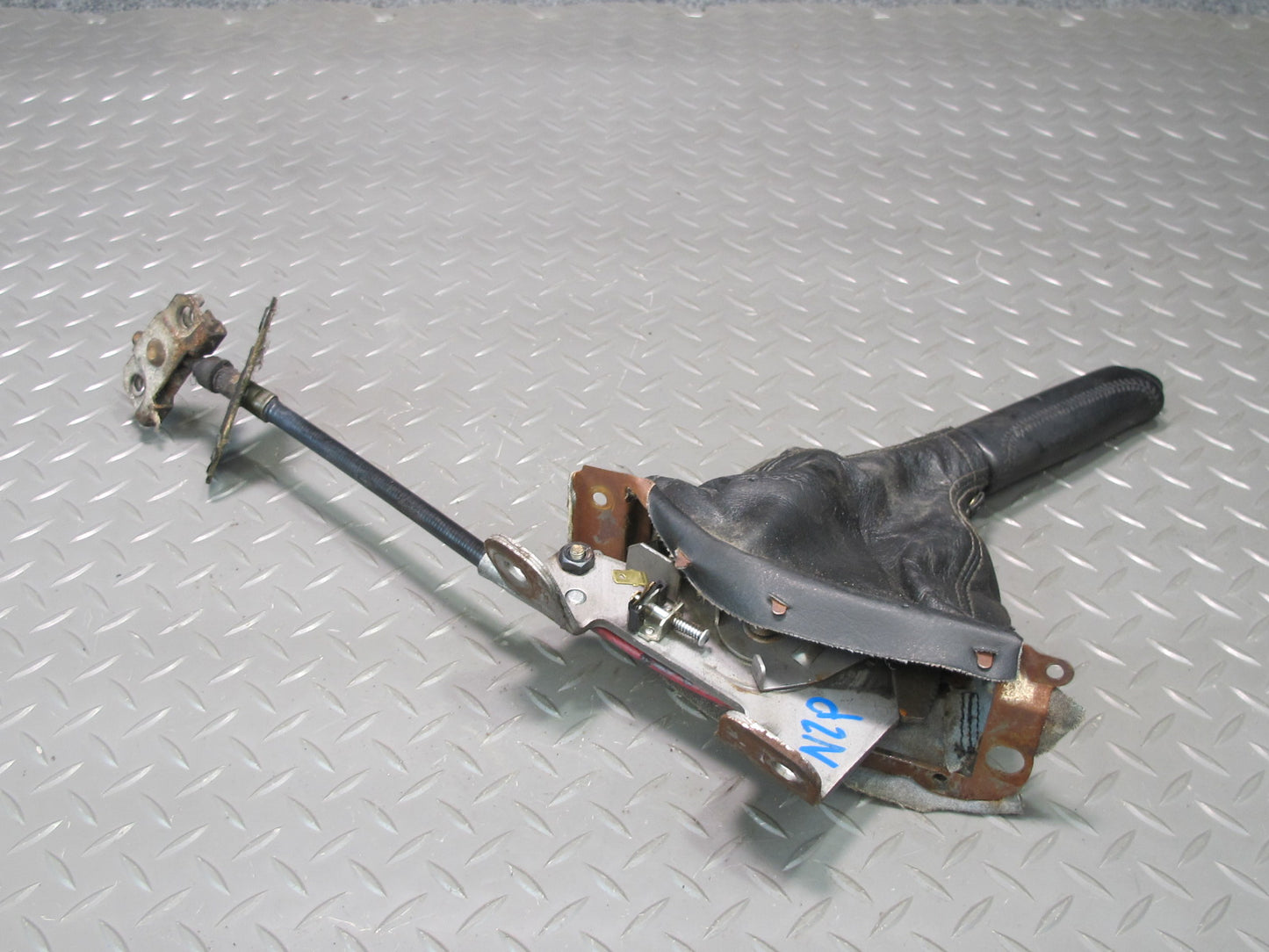 90-91 Nissan Z32 300ZX 2+2 Emergency Parking Hand Brake Handle Lever w Cable OEM