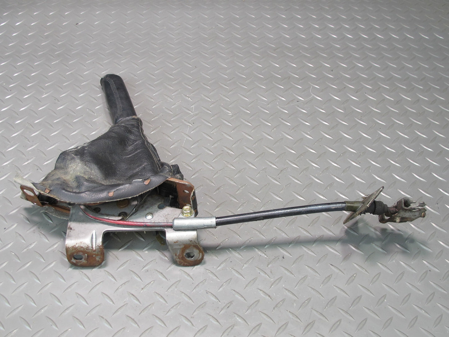 90-91 Nissan Z32 300ZX 2+2 Emergency Parking Hand Brake Handle Lever w Cable OEM