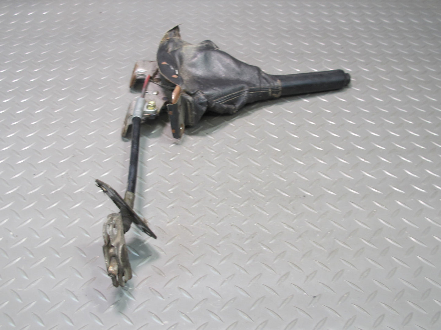 90-91 Nissan Z32 300ZX 2+2 Emergency Parking Hand Brake Handle Lever w Cable OEM