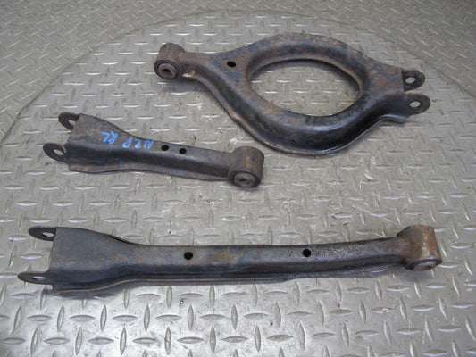 90-96 Nissan Z32 300ZX NON Turbo Set of 3 Rear Left Suspension Control Arm OEM