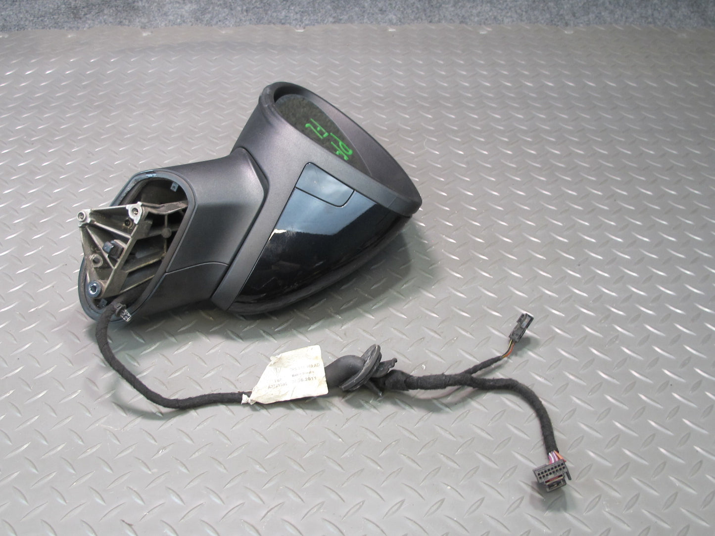 2011-2014 Porsche Cayenne 958 Left Side Rear View Door Mirror W/ Blind Spot