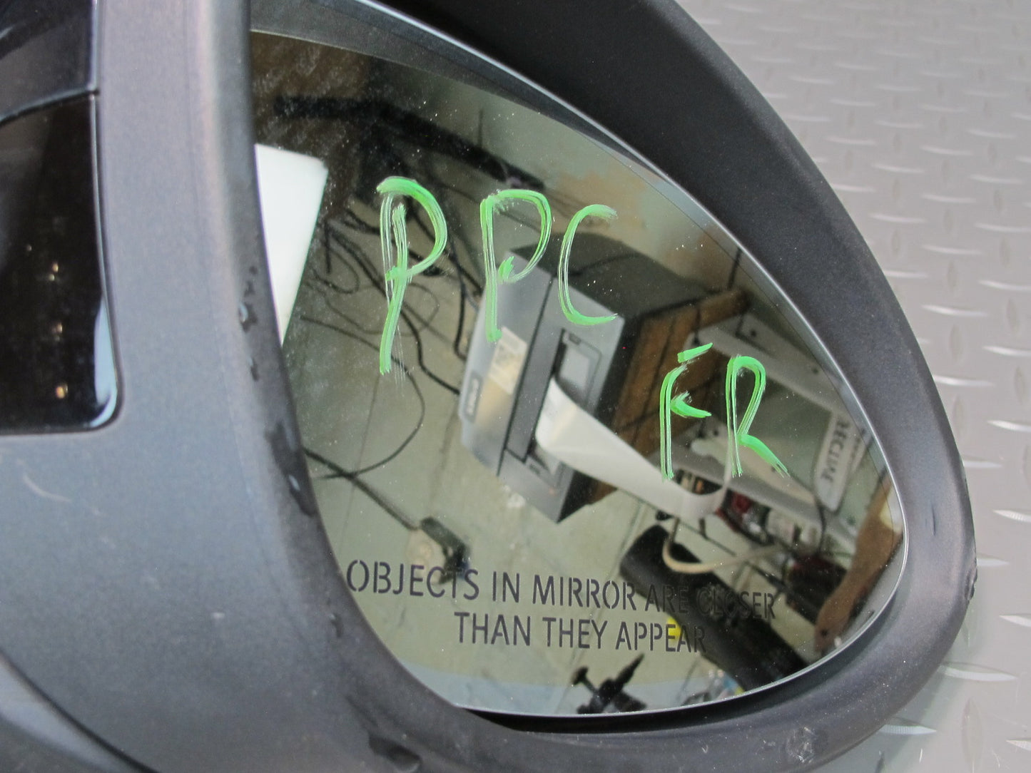 2011-2014 Porsche Cayenne 958 Right Side Rear View Door Mirror W/ Blind Spot