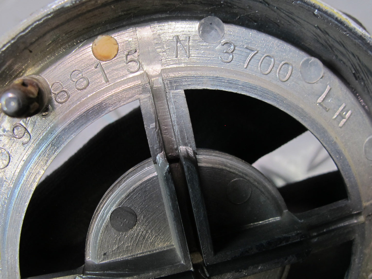 75-78 Datsun S30 280Z Set of 2 Rear Left & Right Side C Pillar Emblem Badge OEM