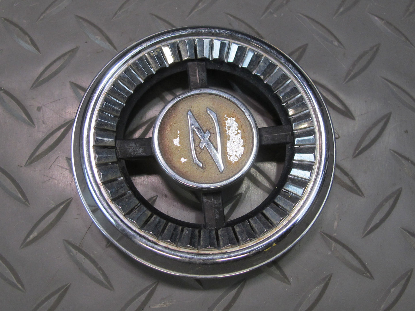 75-78 Datsun S30 280Z Set of 2 Rear Left & Right Side C Pillar Emblem Badge OEM