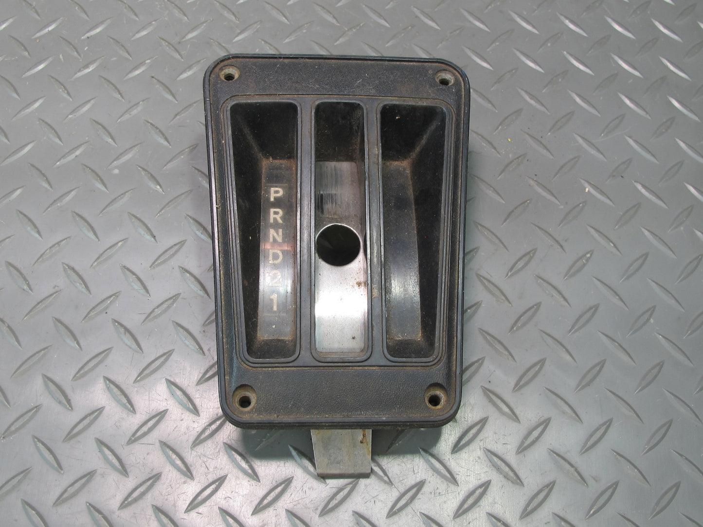 75-78 Datsun S30 280Z Automatic Transmission Shifter Trim Plate Panel OEM