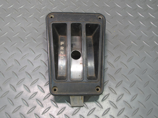 75-78 Datsun S30 280Z Automatic Transmission Shifter Trim Plate Panel OEM