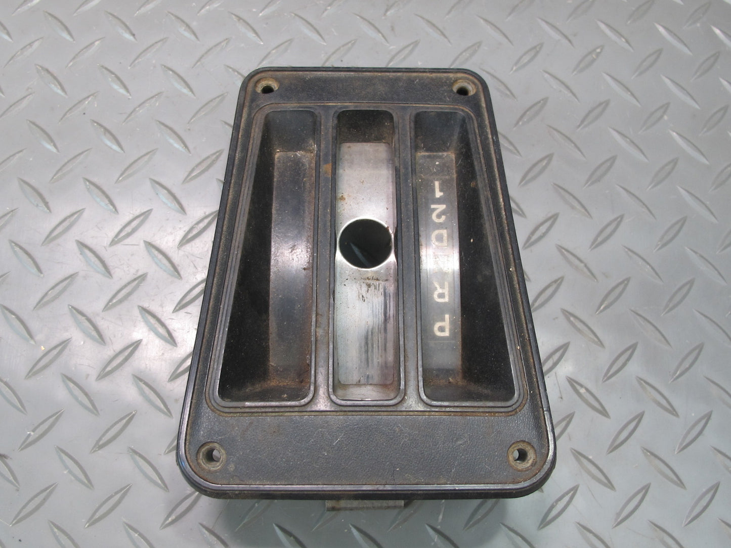 75-78 Datsun S30 280Z Automatic Transmission Shifter Trim Plate Panel OEM