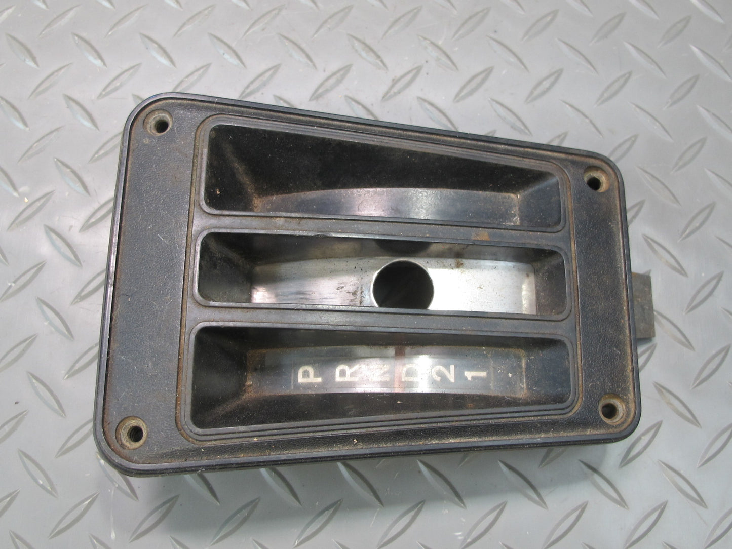 75-78 Datsun S30 280Z Automatic Transmission Shifter Trim Plate Panel OEM