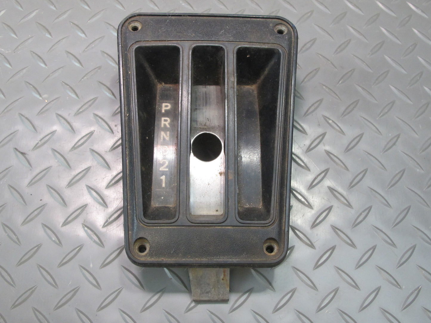 75-78 Datsun S30 280Z Automatic Transmission Shifter Trim Plate Panel OEM