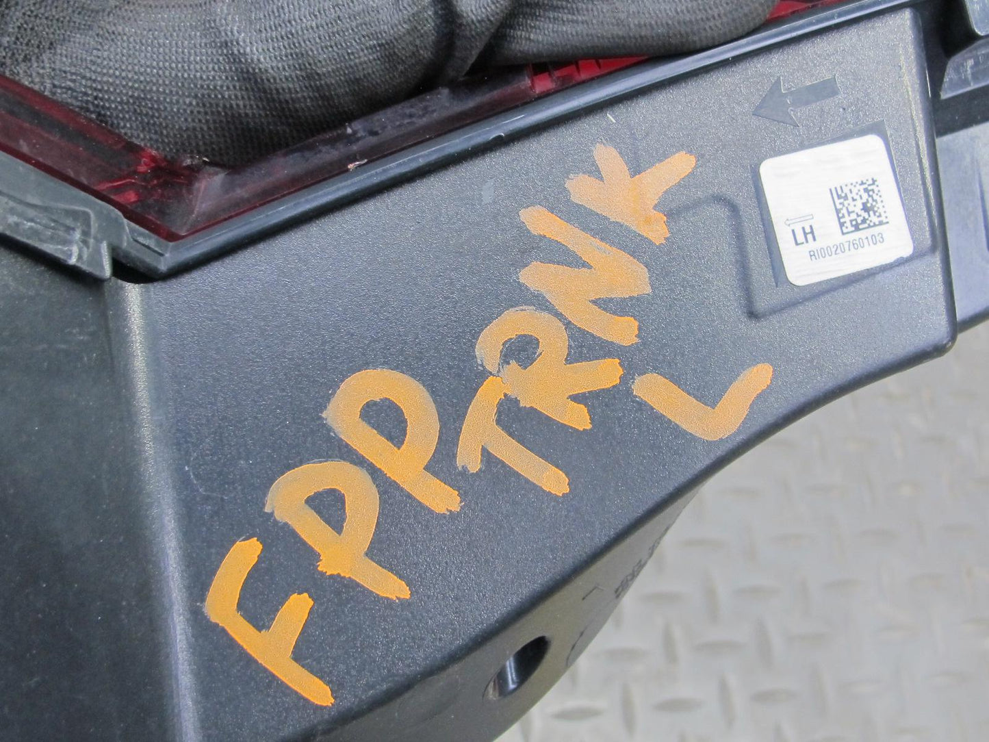 17-21 Porsche Panamera 971 Rear Left Trunk Lid Inner Tail Light Lamp 971945207E