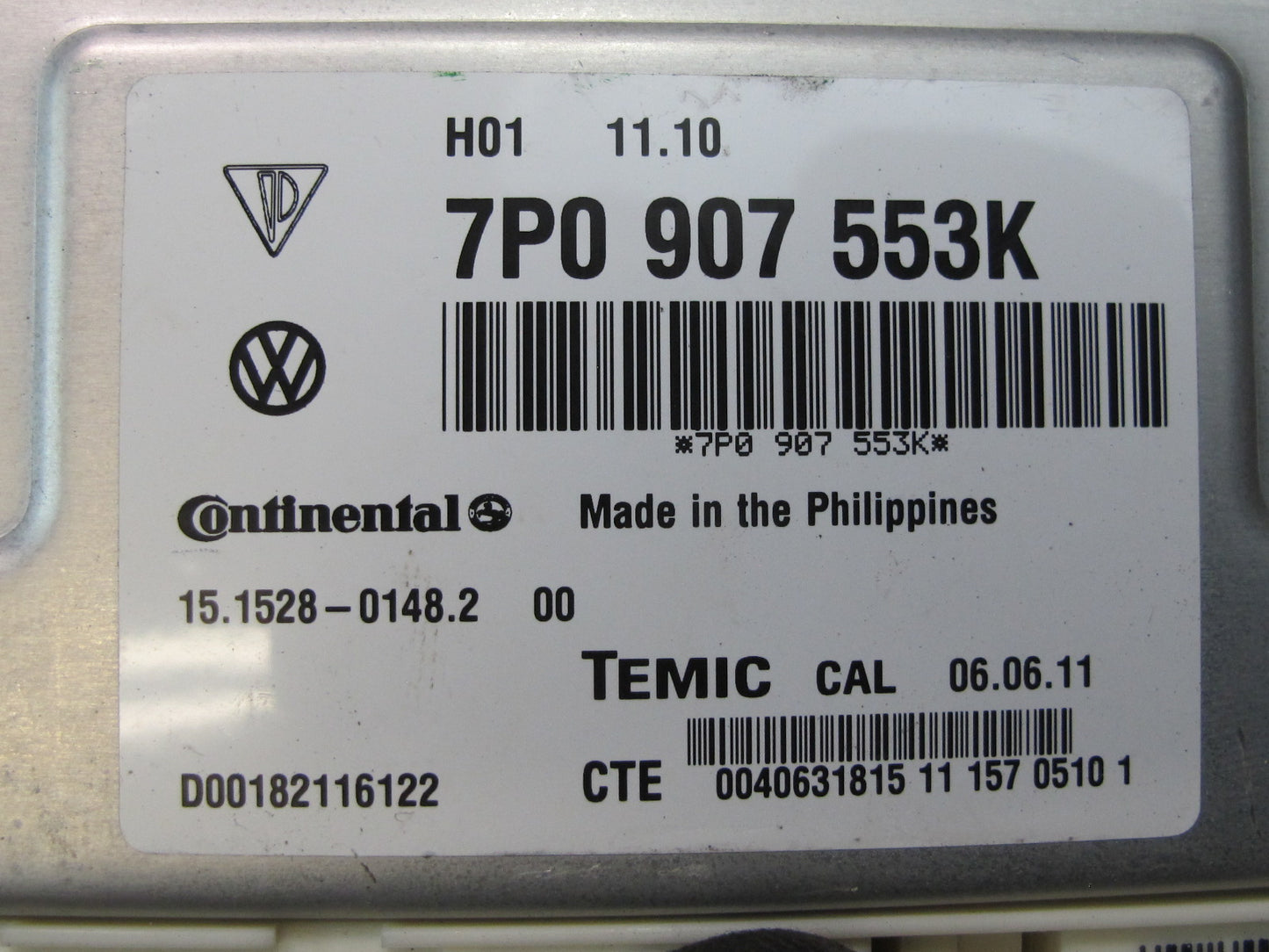 2011-2014 Porsche Cayenne 958 Air Suspension Control Module Unit 7P0907553K