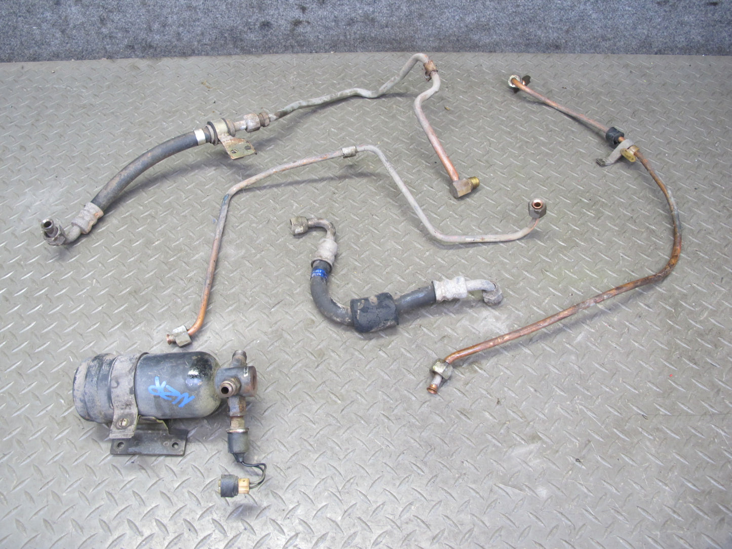 77-78 Datsun S30 280Z A/C Air Condition Hose Pipe Line Dryer Set OEM