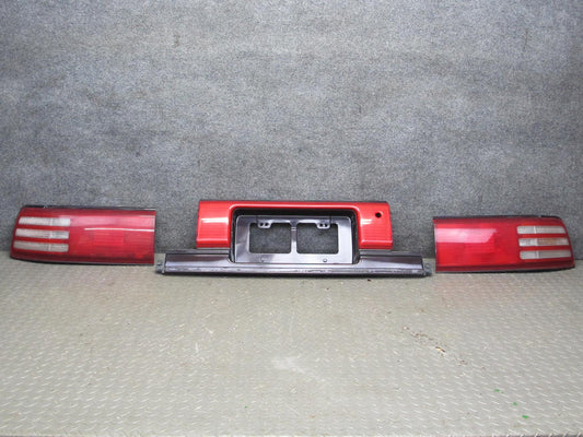 89-92 Toyota Supra MA70L MK3 Set of 3 Rear Left Center Right Tail Light Lamp OEM