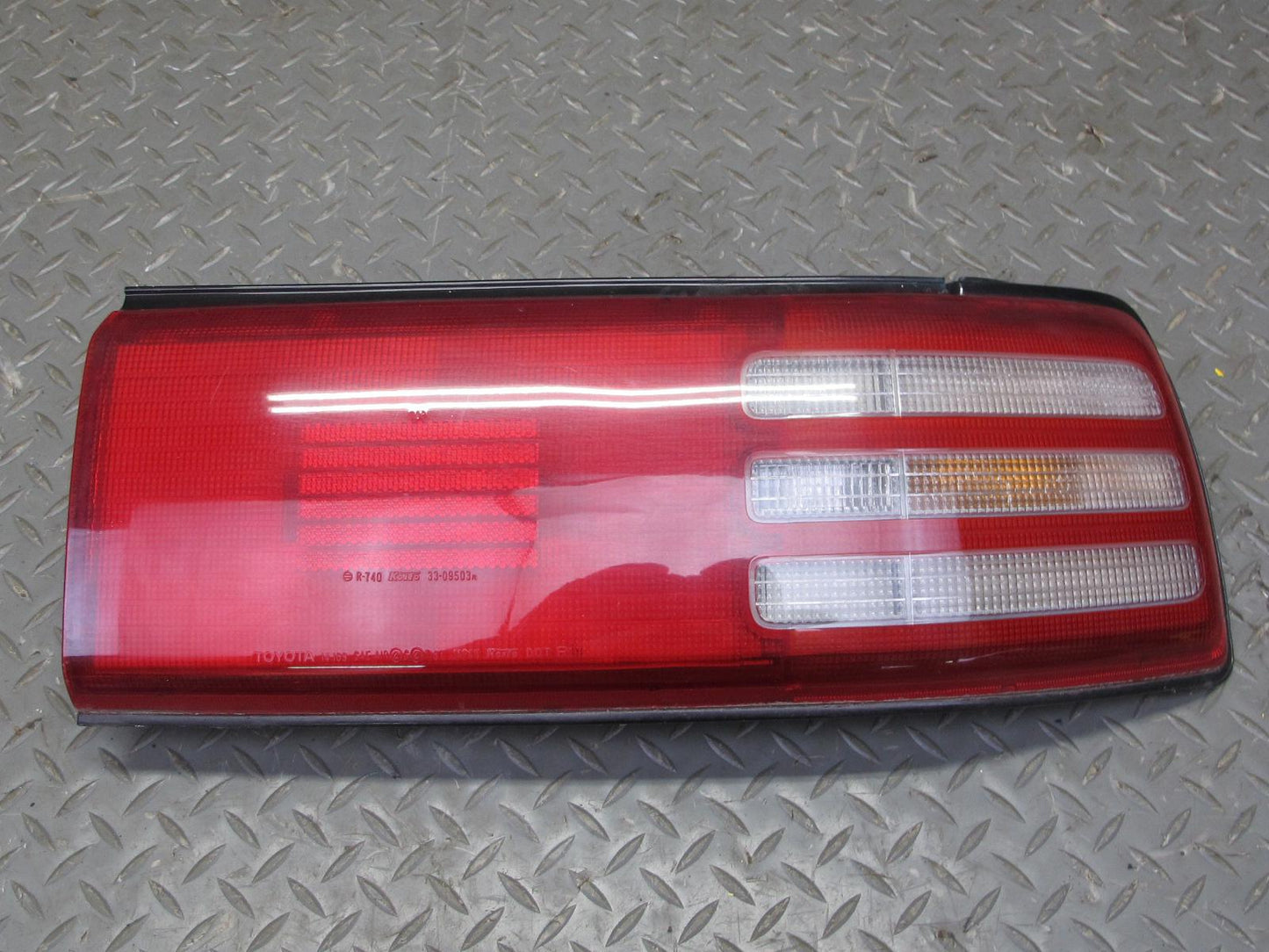 89-92 Toyota Supra MA70L MK3 Set of 3 Rear Left Center Right Tail Light Lamp OEM