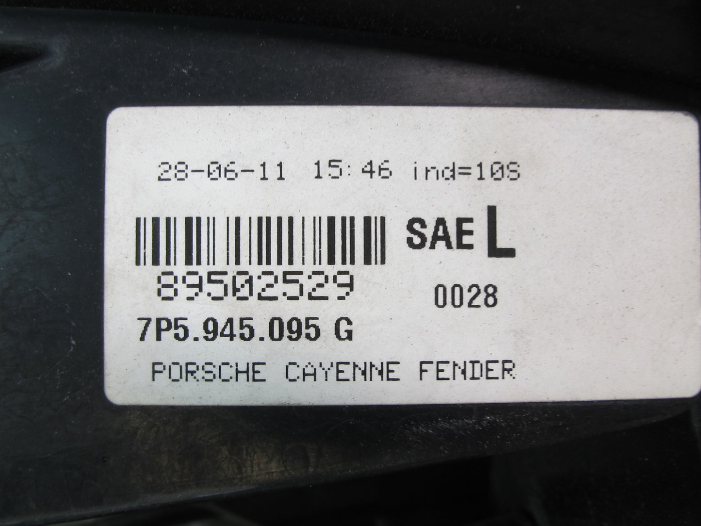 2011-2014 Porsche Cayenne 958 Rear Left Drvier Side Outer Tail Light Lamp