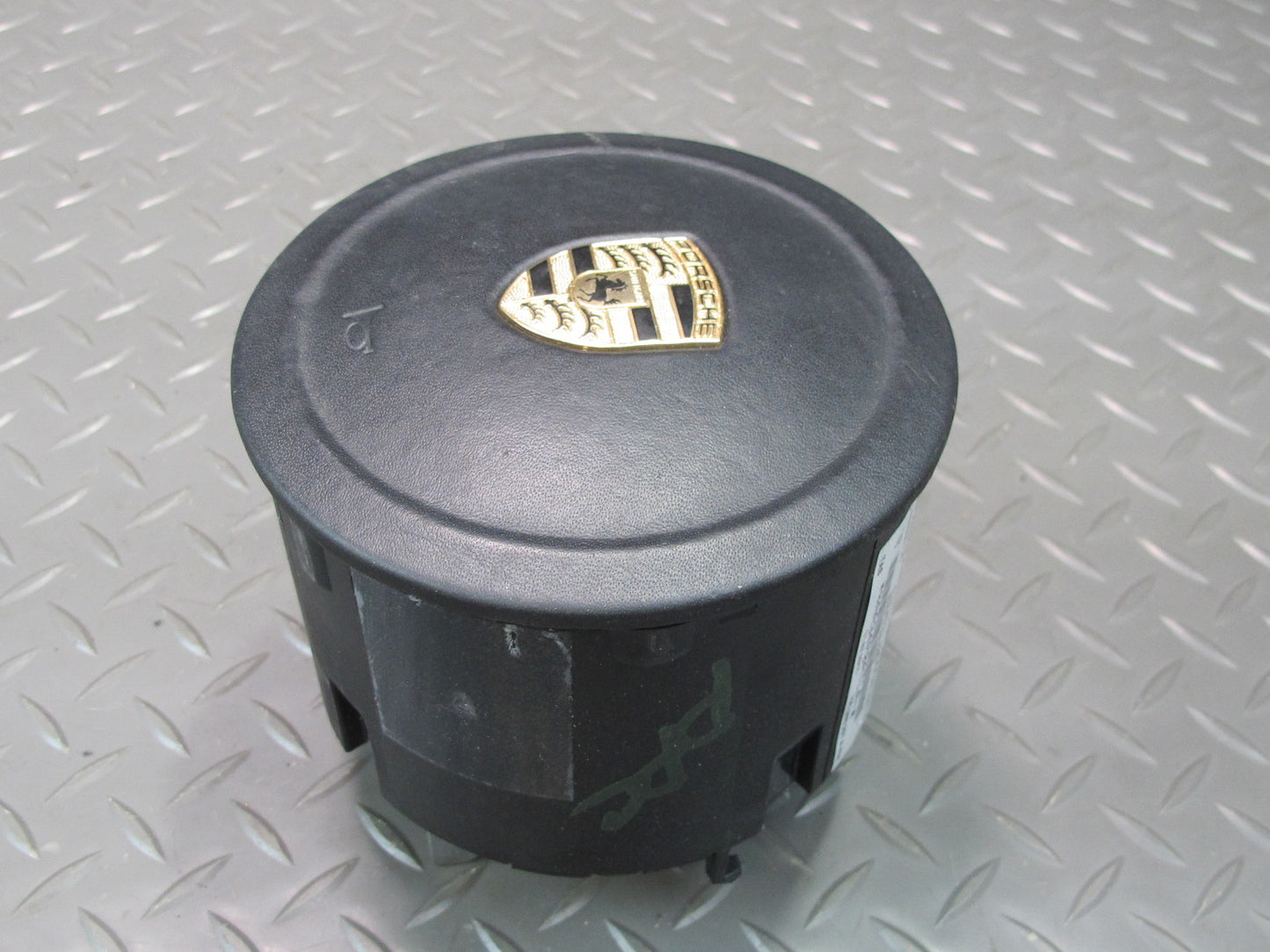 11-14 PORSCHE CAYENNE 958 FRONT LEFT DRIVER SIDE STEERING WHEEL SRS AIRBAG 7P5880201AA34 OEM