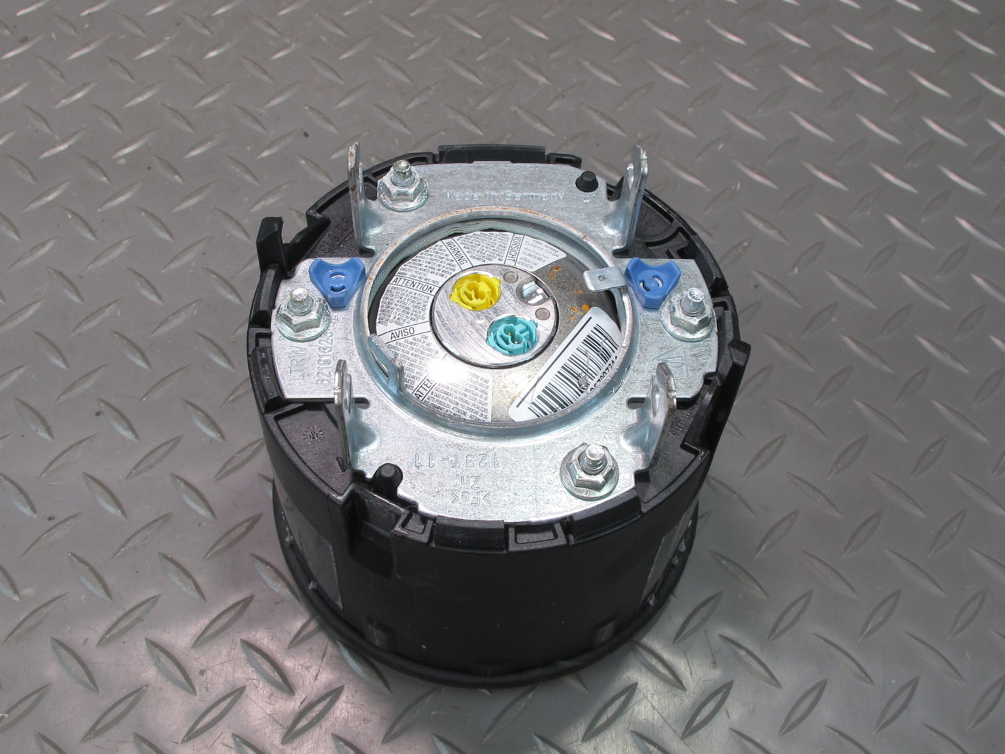 11-14 PORSCHE CAYENNE 958 FRONT LEFT DRIVER SIDE STEERING WHEEL SRS AIRBAG 7P5880201AA34 OEM