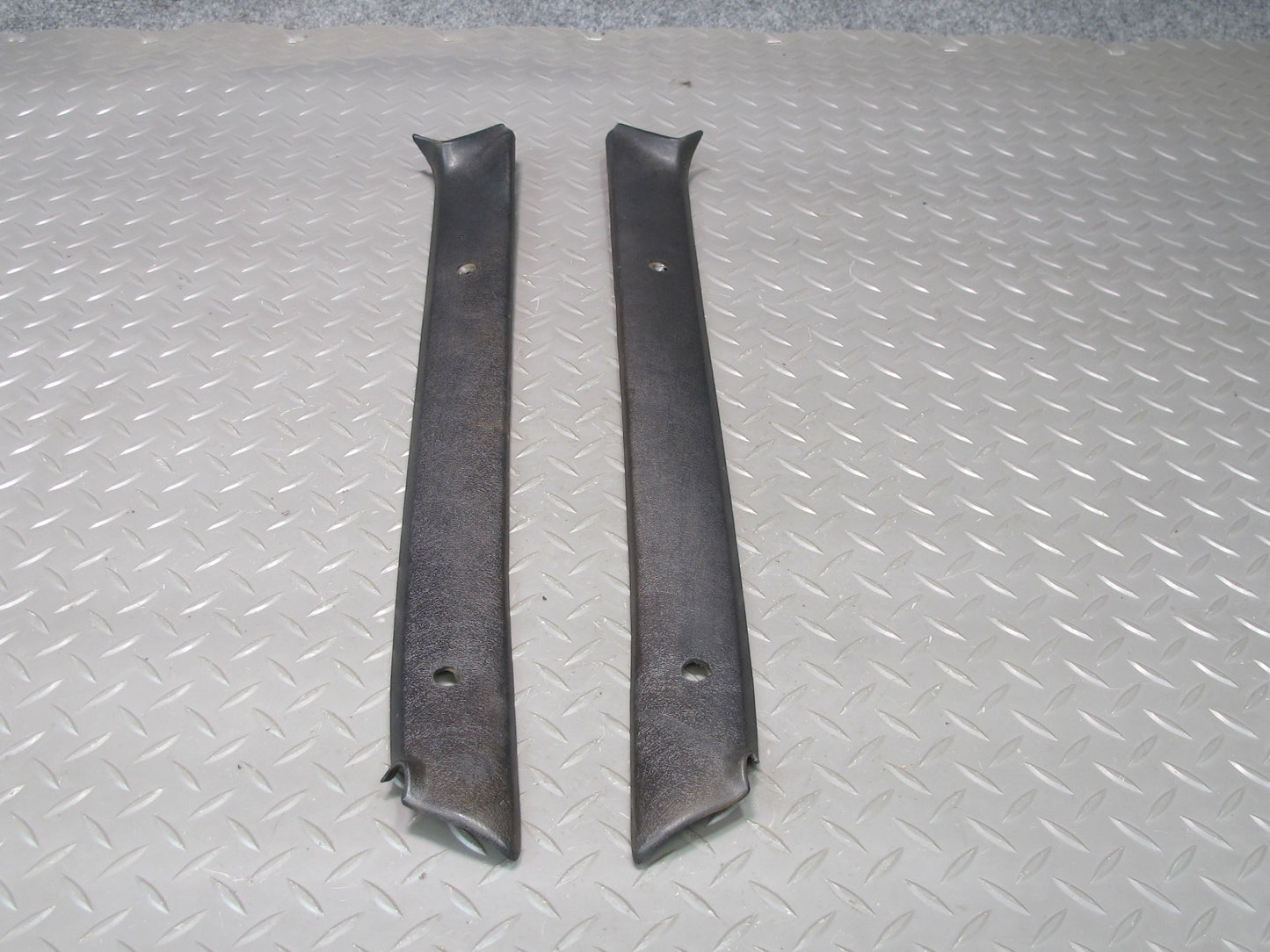 75-78 Datsun S30 280Z Set of 2 Front Interior A Pillar Trim Cover Panel OEM