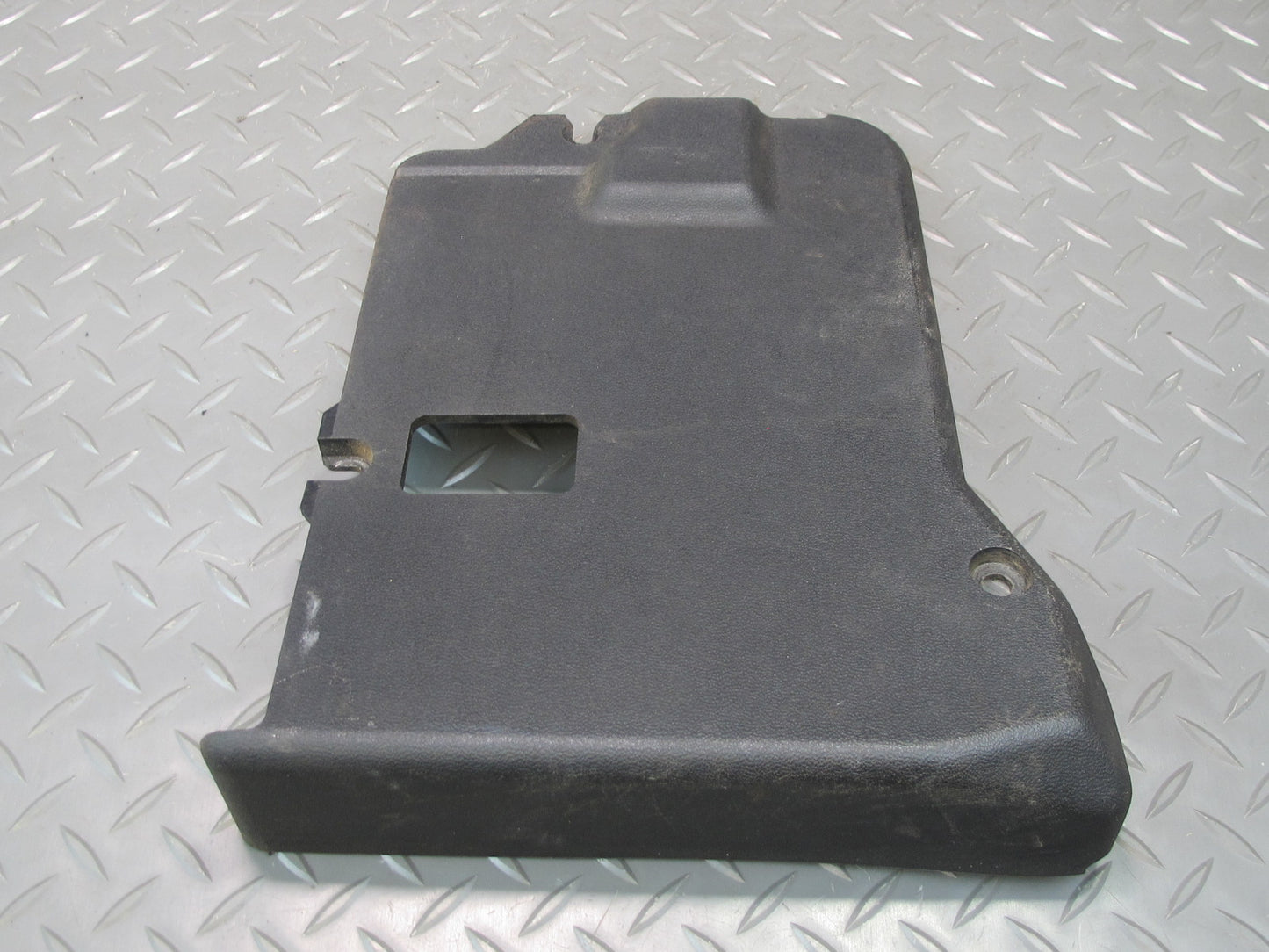 75-78 Datsun S30 280Z Front Left Driver Side Kick Trim Cover Panel Black OEM