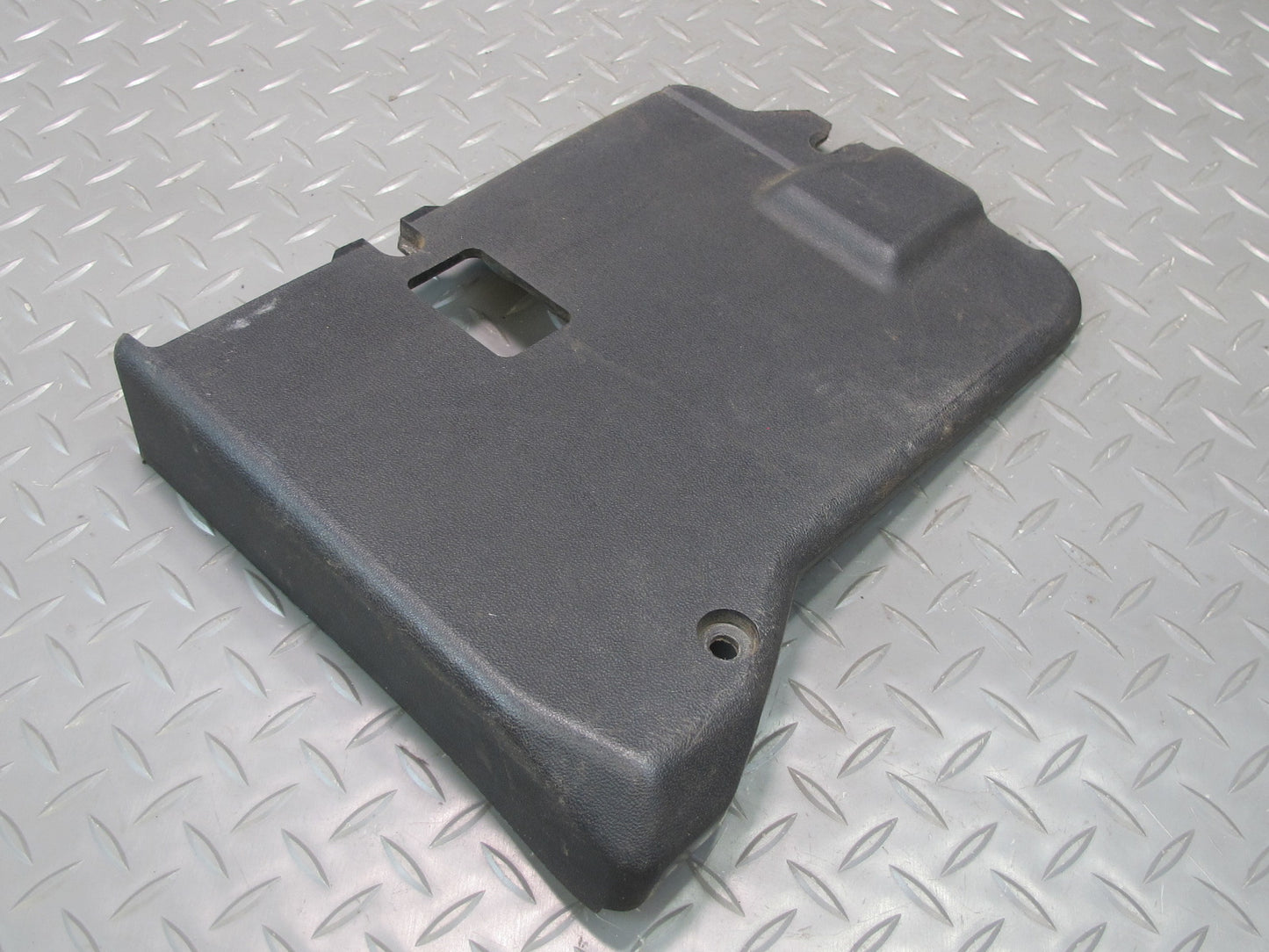 75-78 Datsun S30 280Z Front Left Driver Side Kick Trim Cover Panel Black OEM