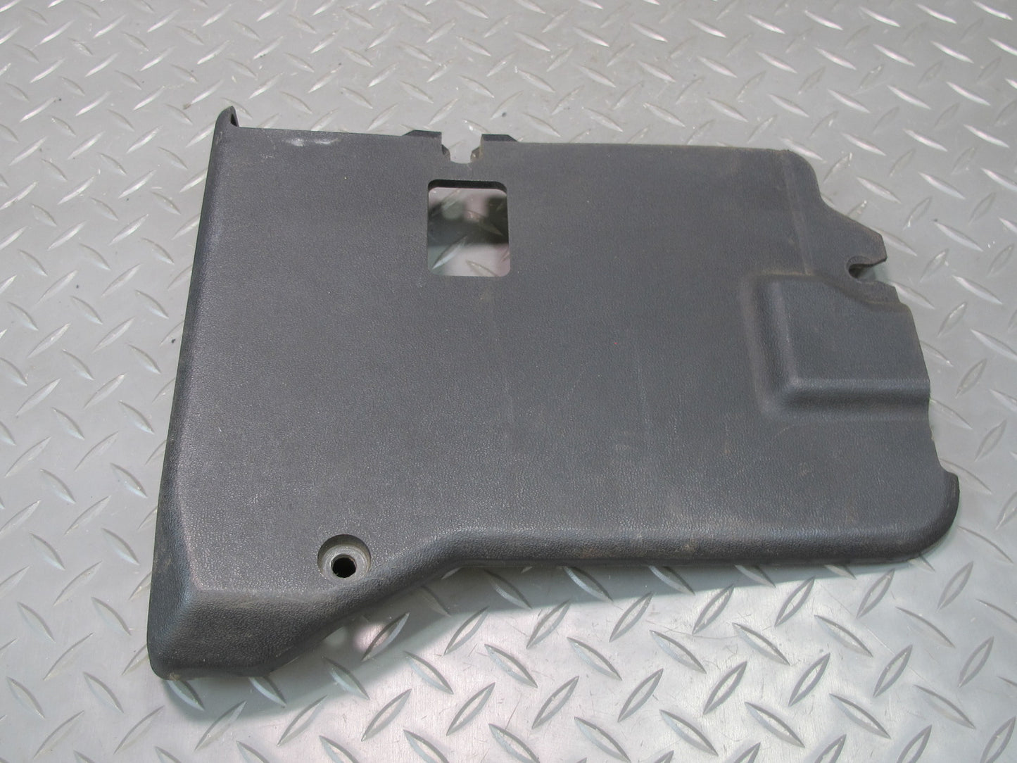 75-78 Datsun S30 280Z Front Left Driver Side Kick Trim Cover Panel Black OEM