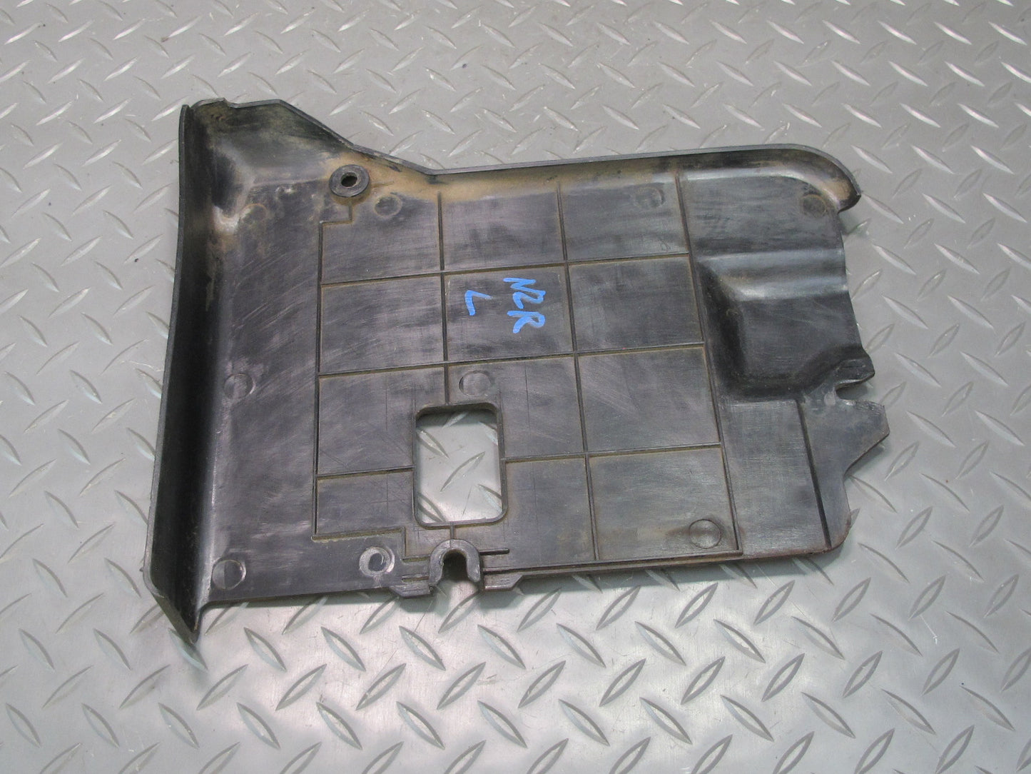 75-78 Datsun S30 280Z Front Left Driver Side Kick Trim Cover Panel Black OEM