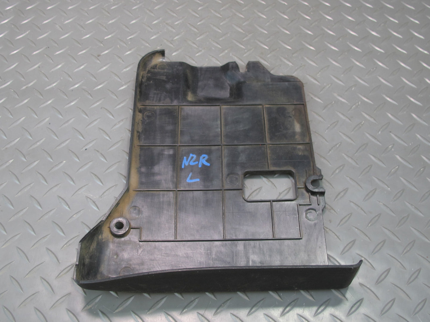 75-78 Datsun S30 280Z Front Left Driver Side Kick Trim Cover Panel Black OEM