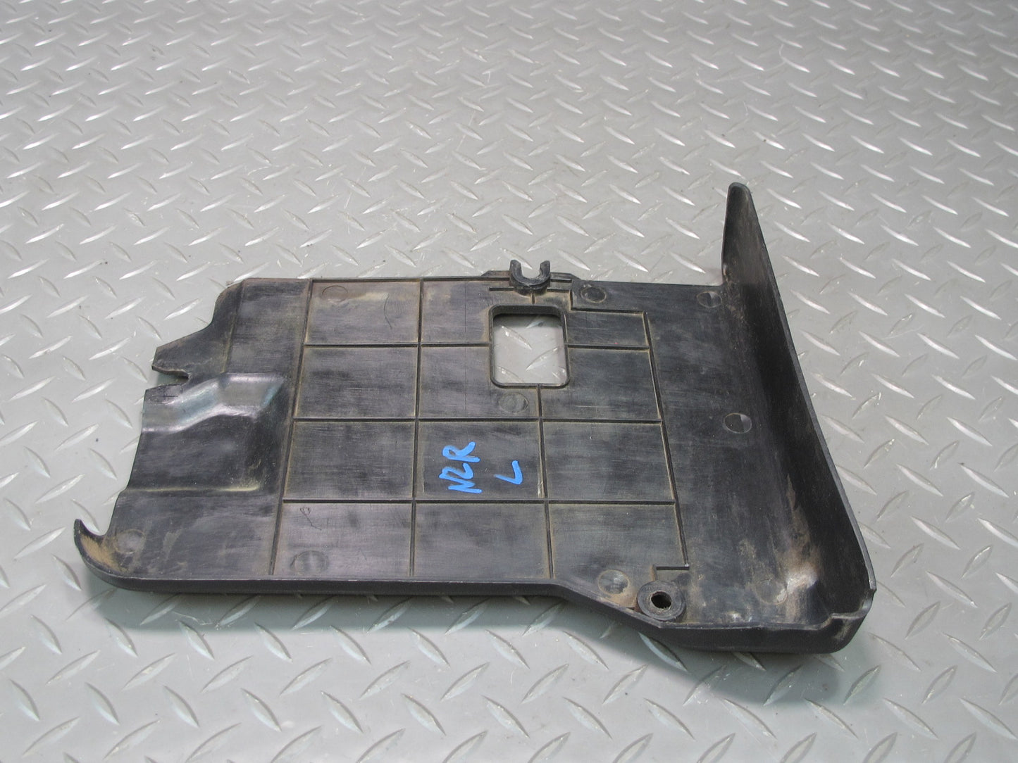 75-78 Datsun S30 280Z Front Left Driver Side Kick Trim Cover Panel Black OEM