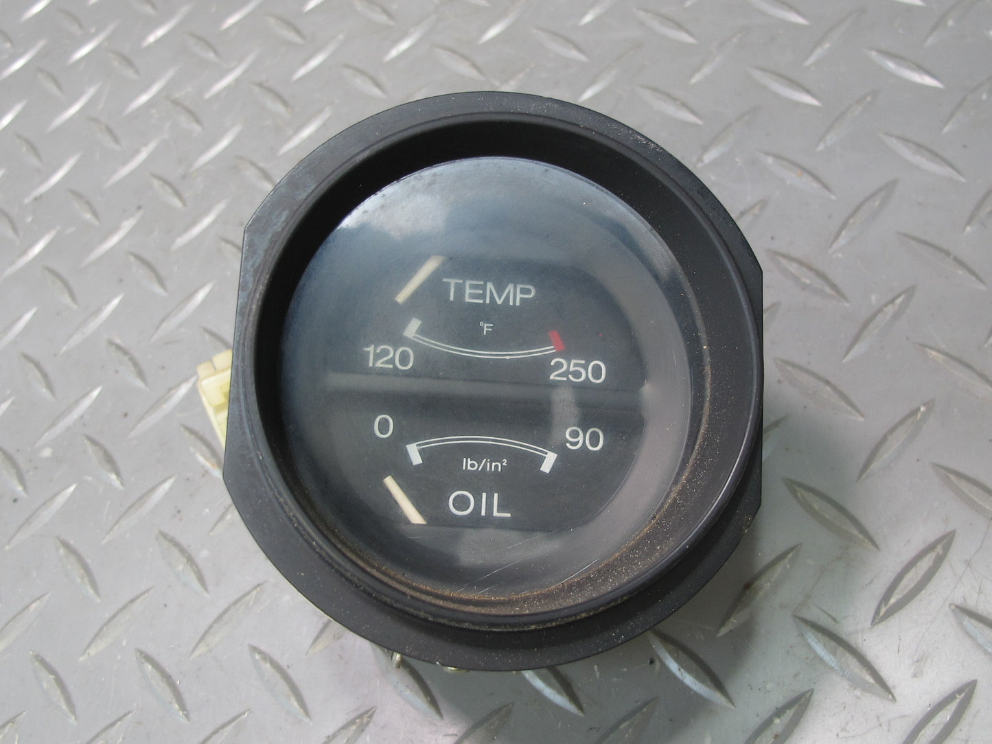 77-78 Datsun S30 280Z Oil Temperature Pressure Gauge OEM