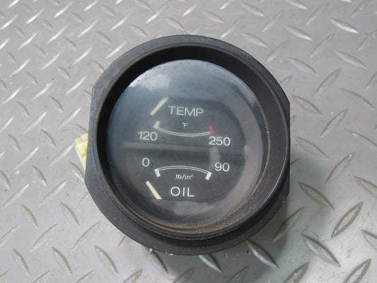 77-78 Datsun S30 280Z Oil Temperature Pressure Gauge OEM