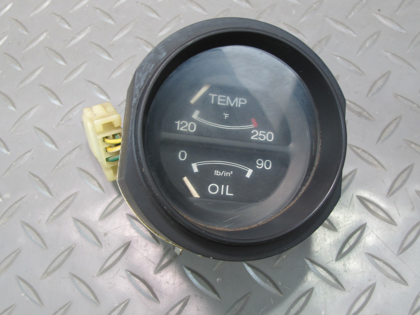 77-78 Datsun S30 280Z Oil Temperature Pressure Gauge OEM